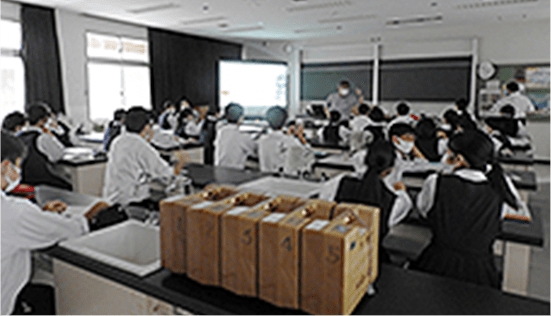 テレビ会議システムを利用した出前授業